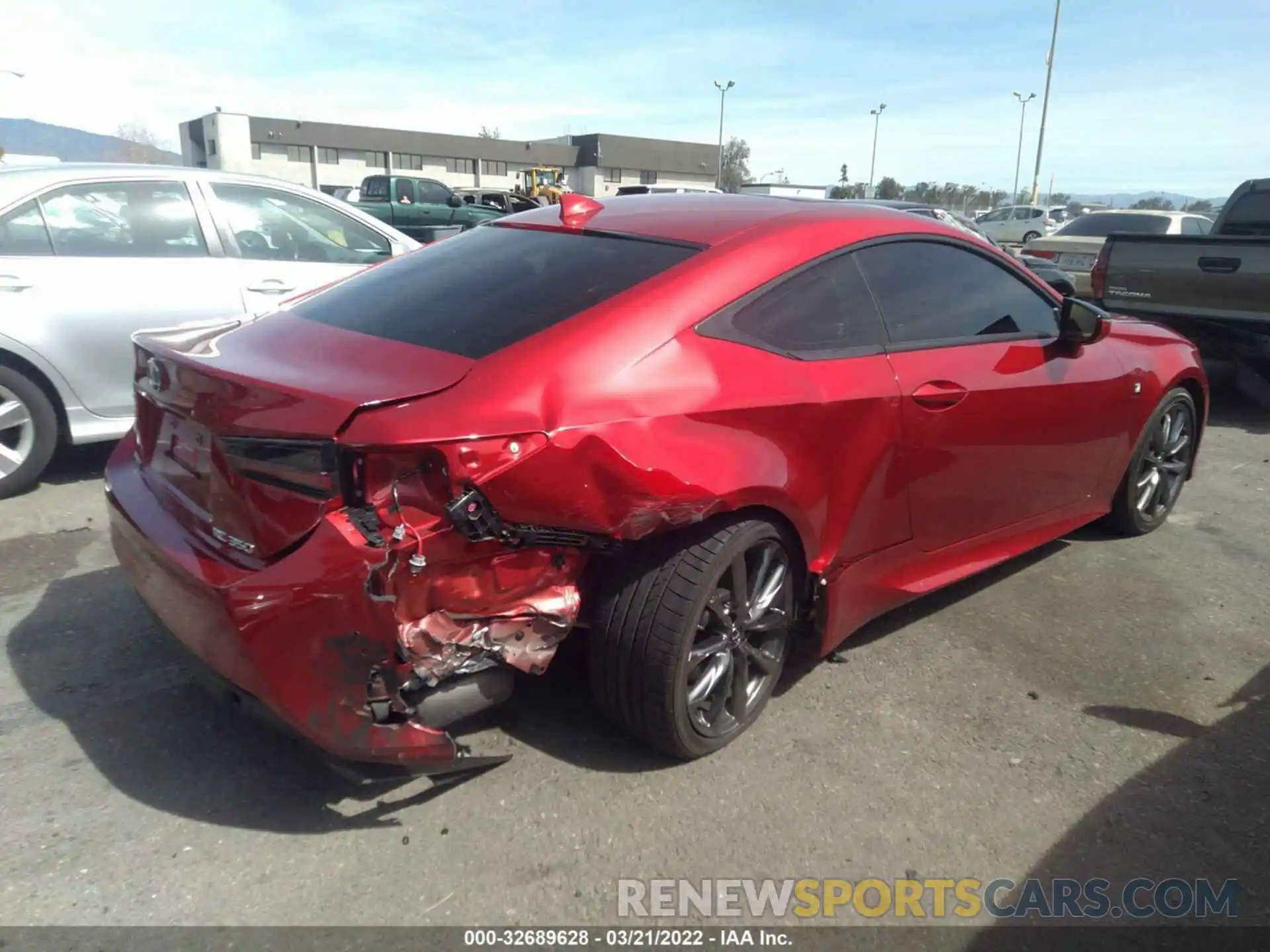 4 Photograph of a damaged car JTHHZ5BC5K5021282 LEXUS RC 2019