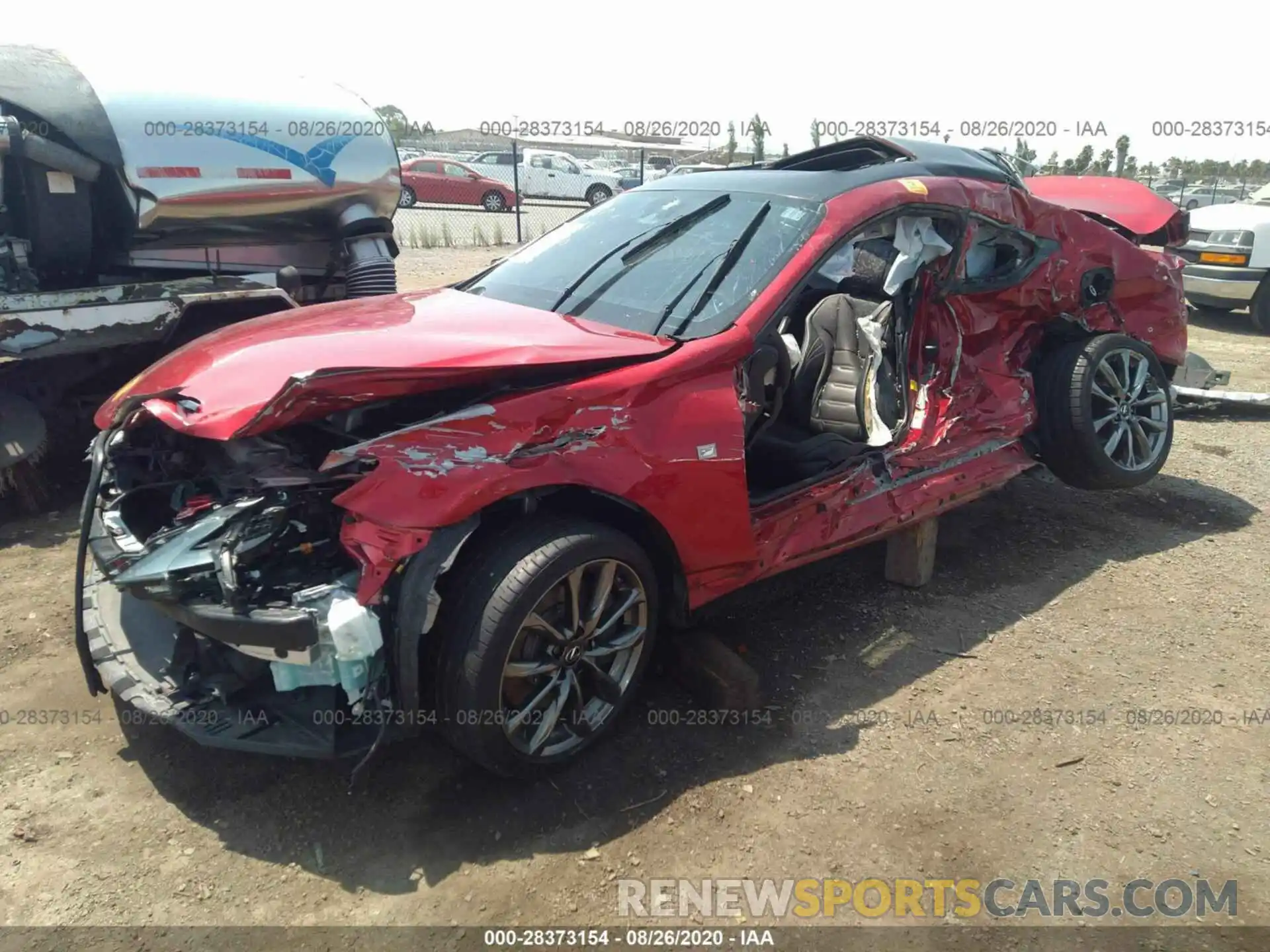 2 Photograph of a damaged car JTHHZ5BC6K5019671 LEXUS RC 2019