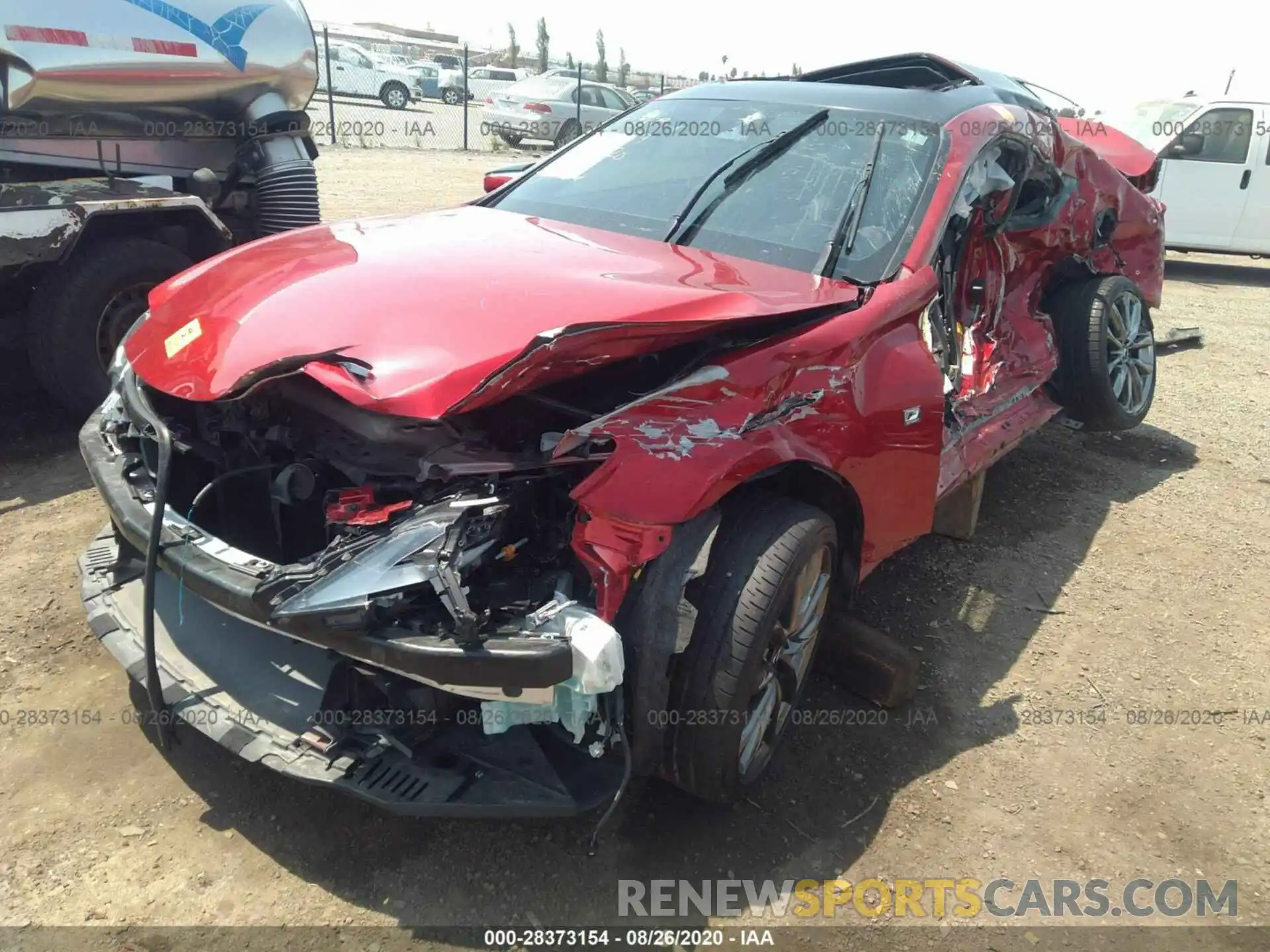 6 Photograph of a damaged car JTHHZ5BC6K5019671 LEXUS RC 2019