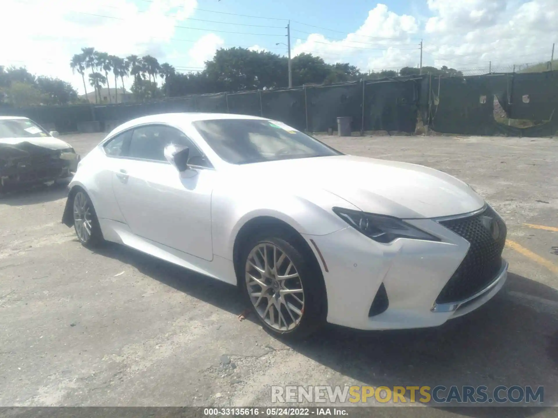 1 Photograph of a damaged car JTHHZ5BC7K5021512 LEXUS RC 2019