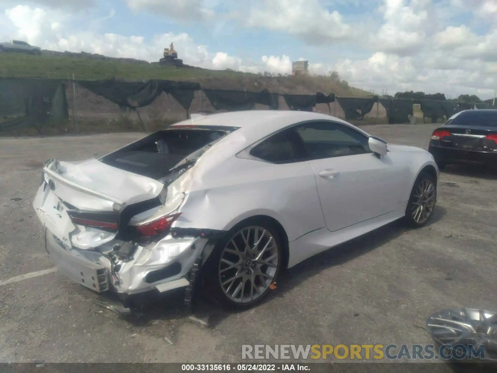 4 Photograph of a damaged car JTHHZ5BC7K5021512 LEXUS RC 2019