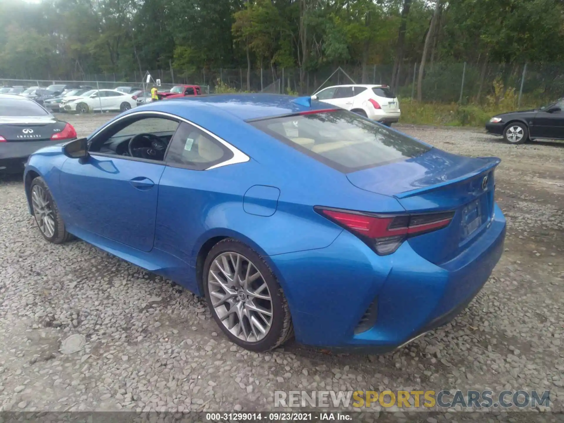 3 Photograph of a damaged car JTHS85BC1K5004729 LEXUS RC 2019