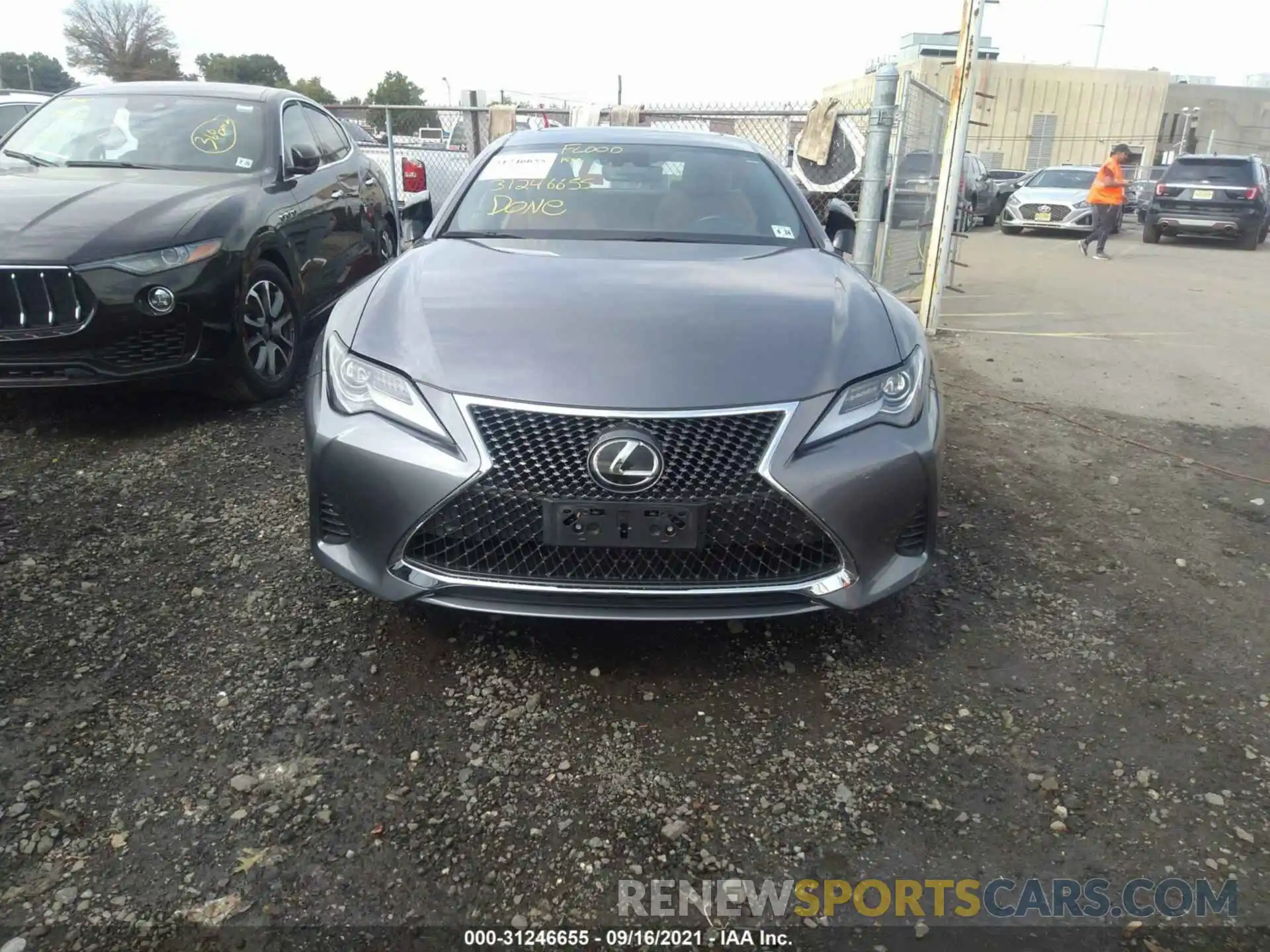 6 Photograph of a damaged car JTHS85BC8K5004744 LEXUS RC 2019