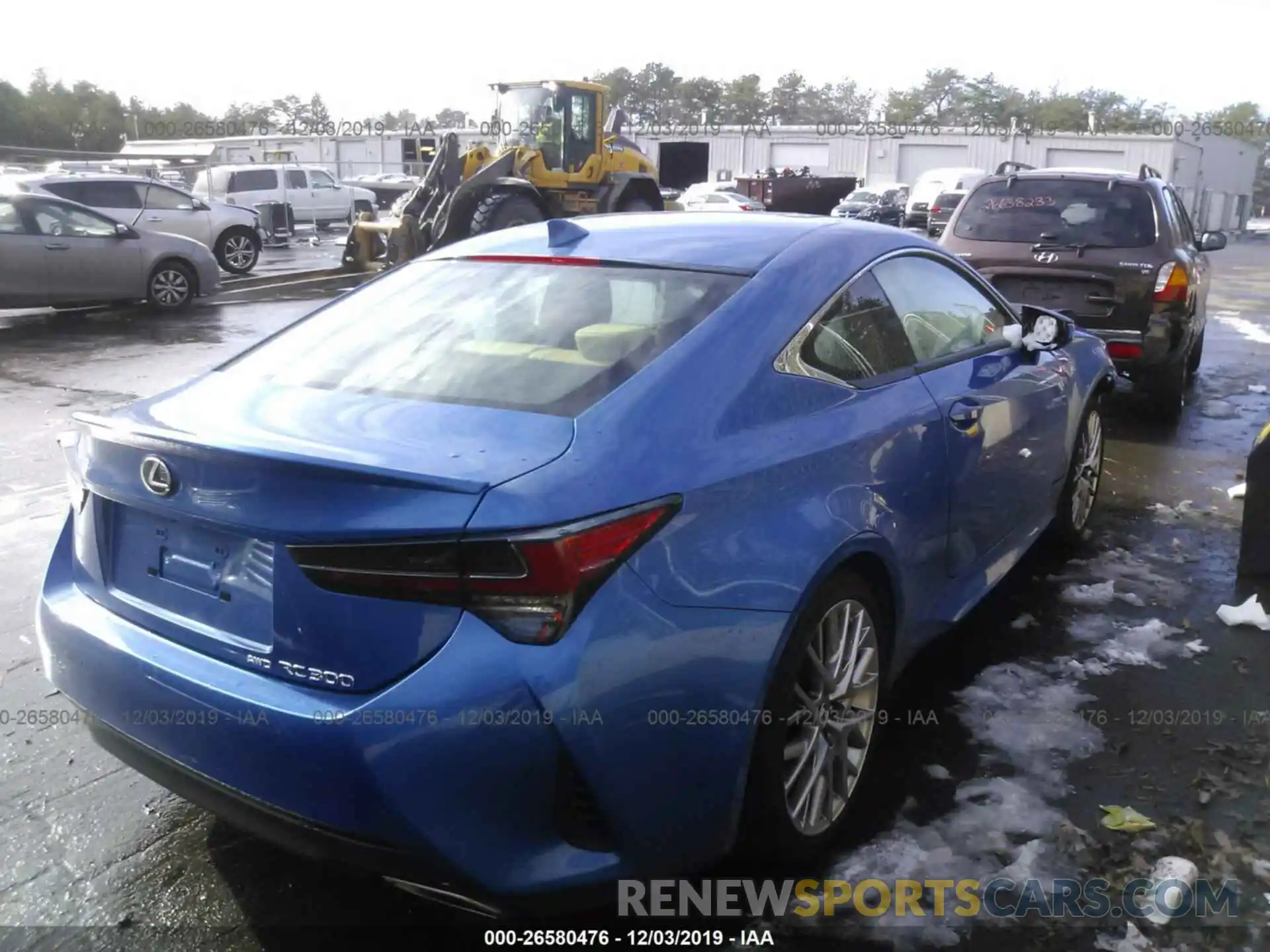 4 Photograph of a damaged car JTHS85BCXK5004809 LEXUS RC 2019