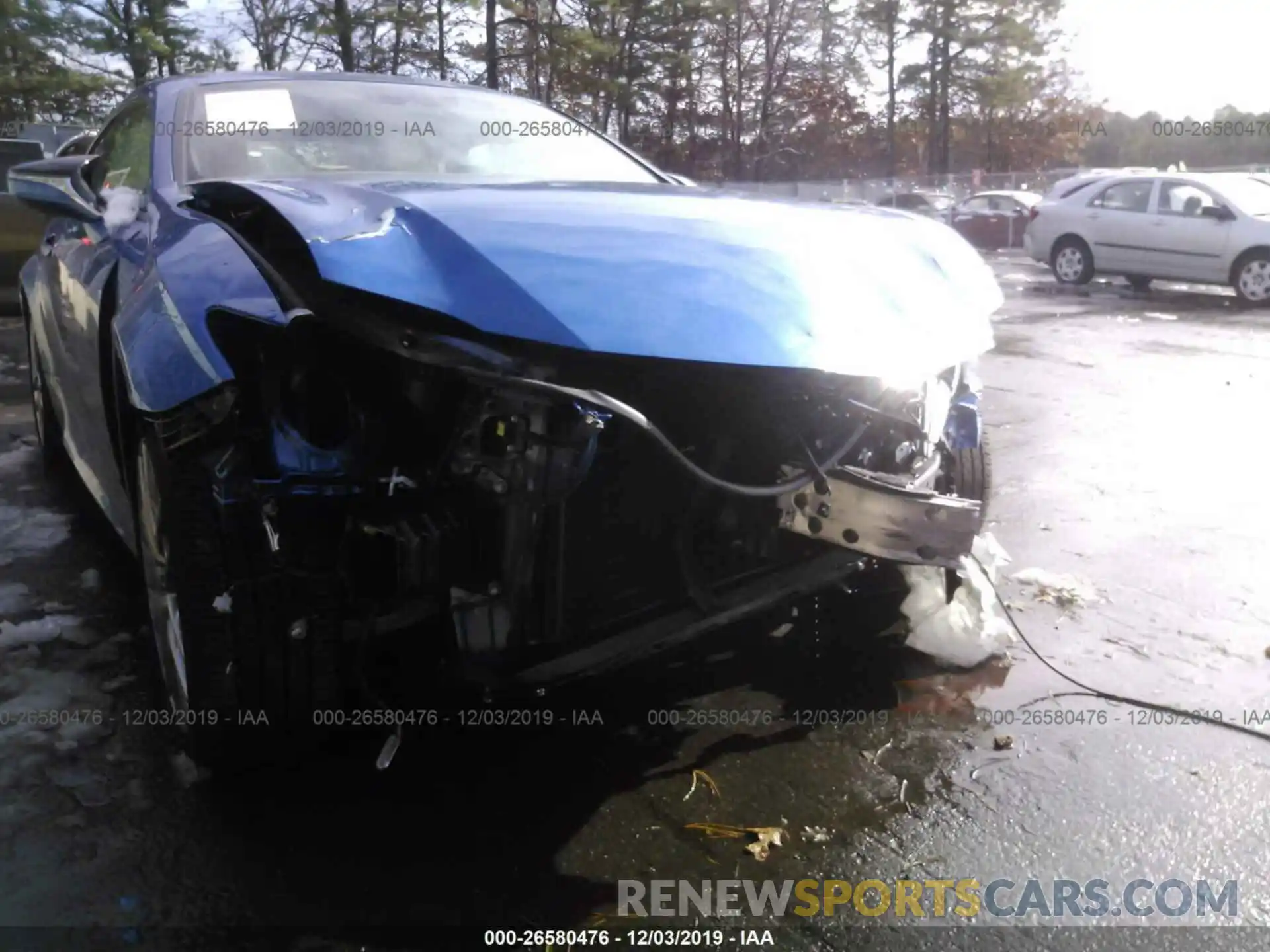 6 Photograph of a damaged car JTHS85BCXK5004809 LEXUS RC 2019