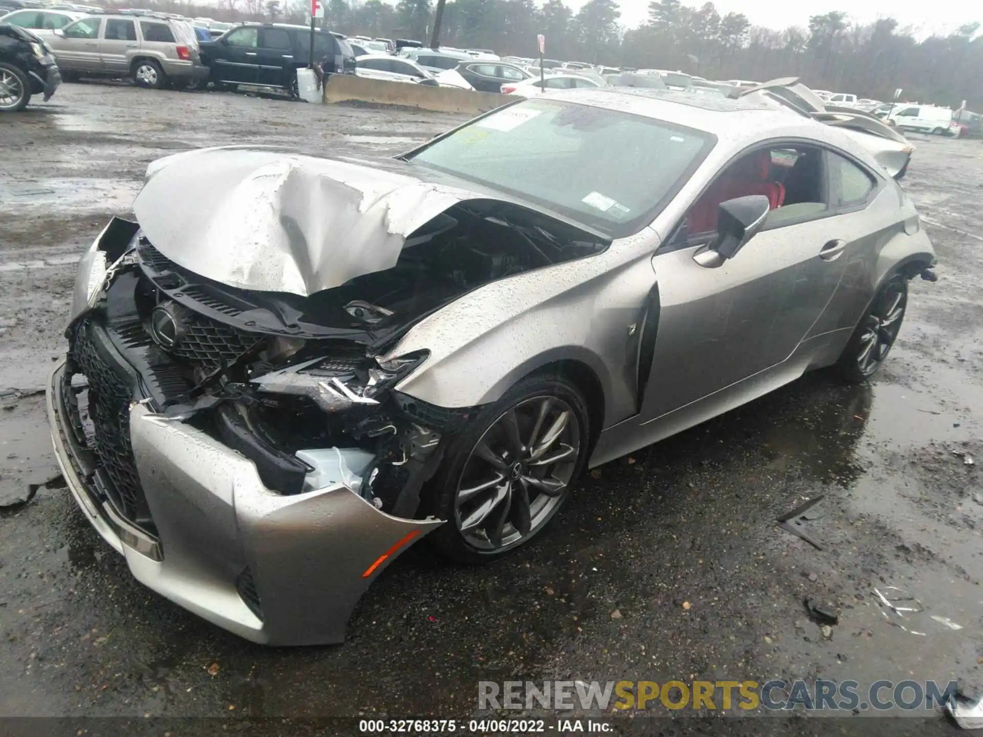 2 Photograph of a damaged car JTHSZ5BC8K5009178 LEXUS RC 2019