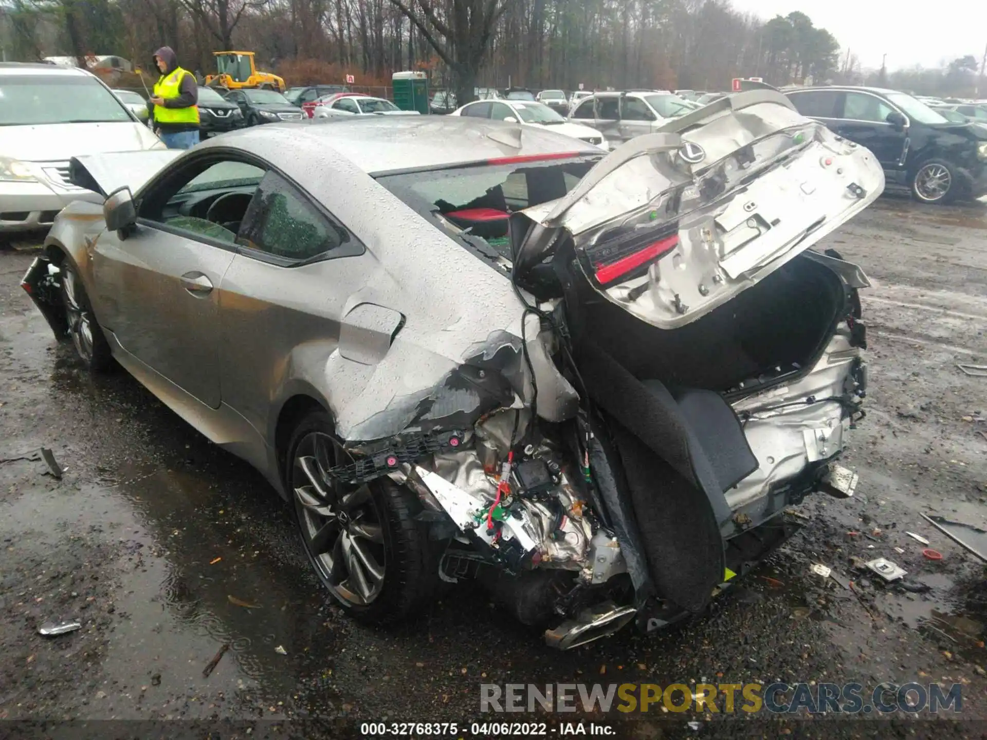 3 Photograph of a damaged car JTHSZ5BC8K5009178 LEXUS RC 2019