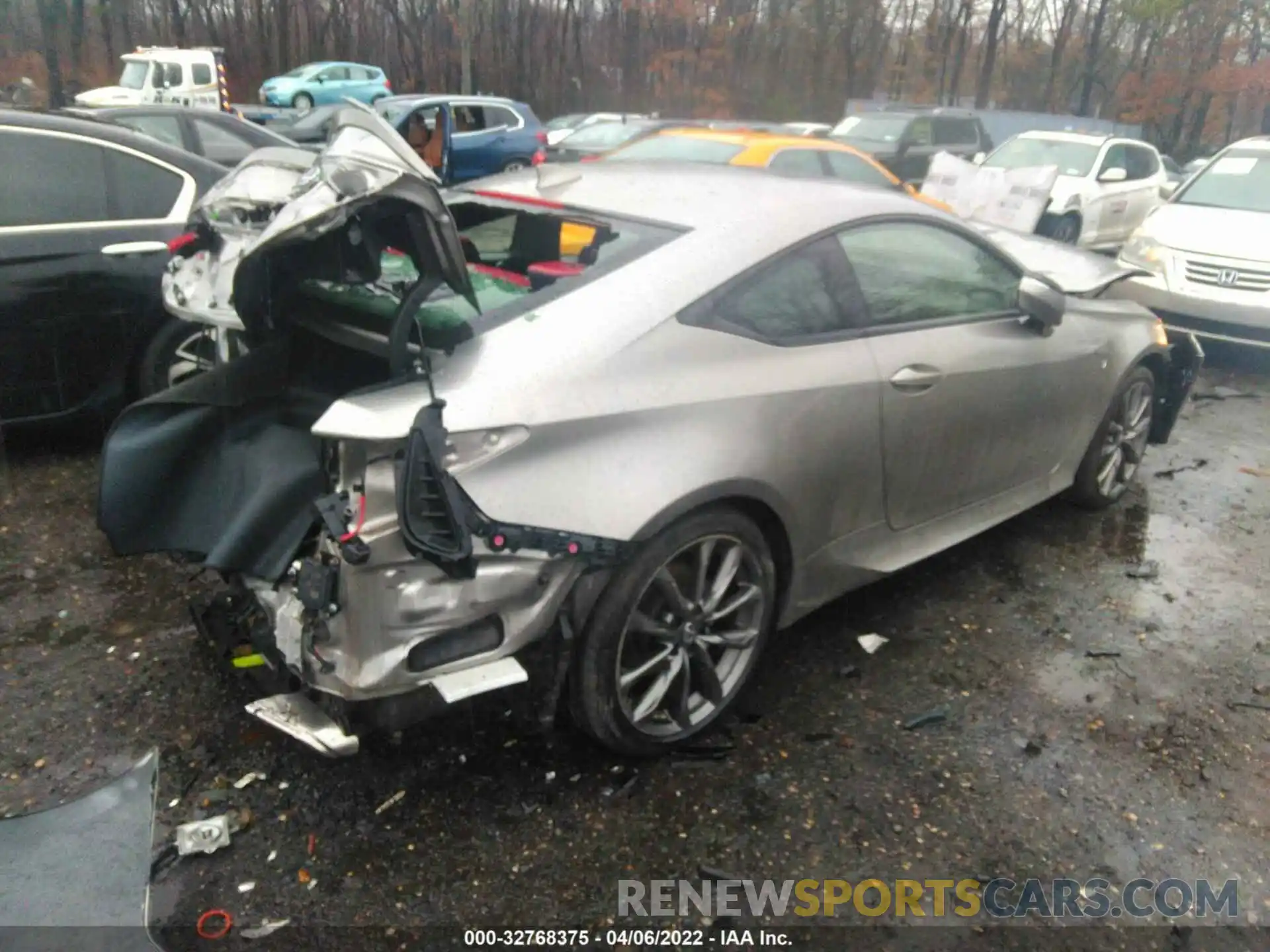 4 Photograph of a damaged car JTHSZ5BC8K5009178 LEXUS RC 2019