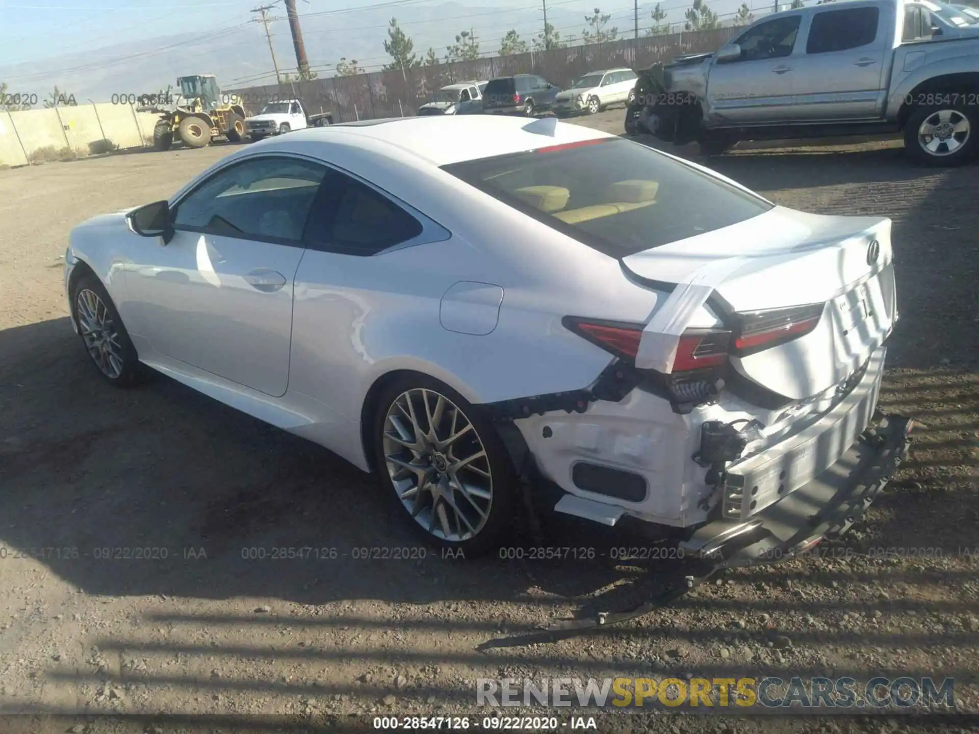 3 Photograph of a damaged car JTHSZ5BC8K5009553 LEXUS RC 2019