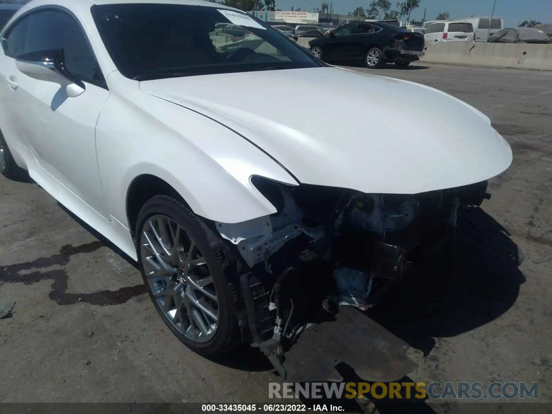 13 Photograph of a damaged car JTHD85ECXL5005724 LEXUS RC 2020