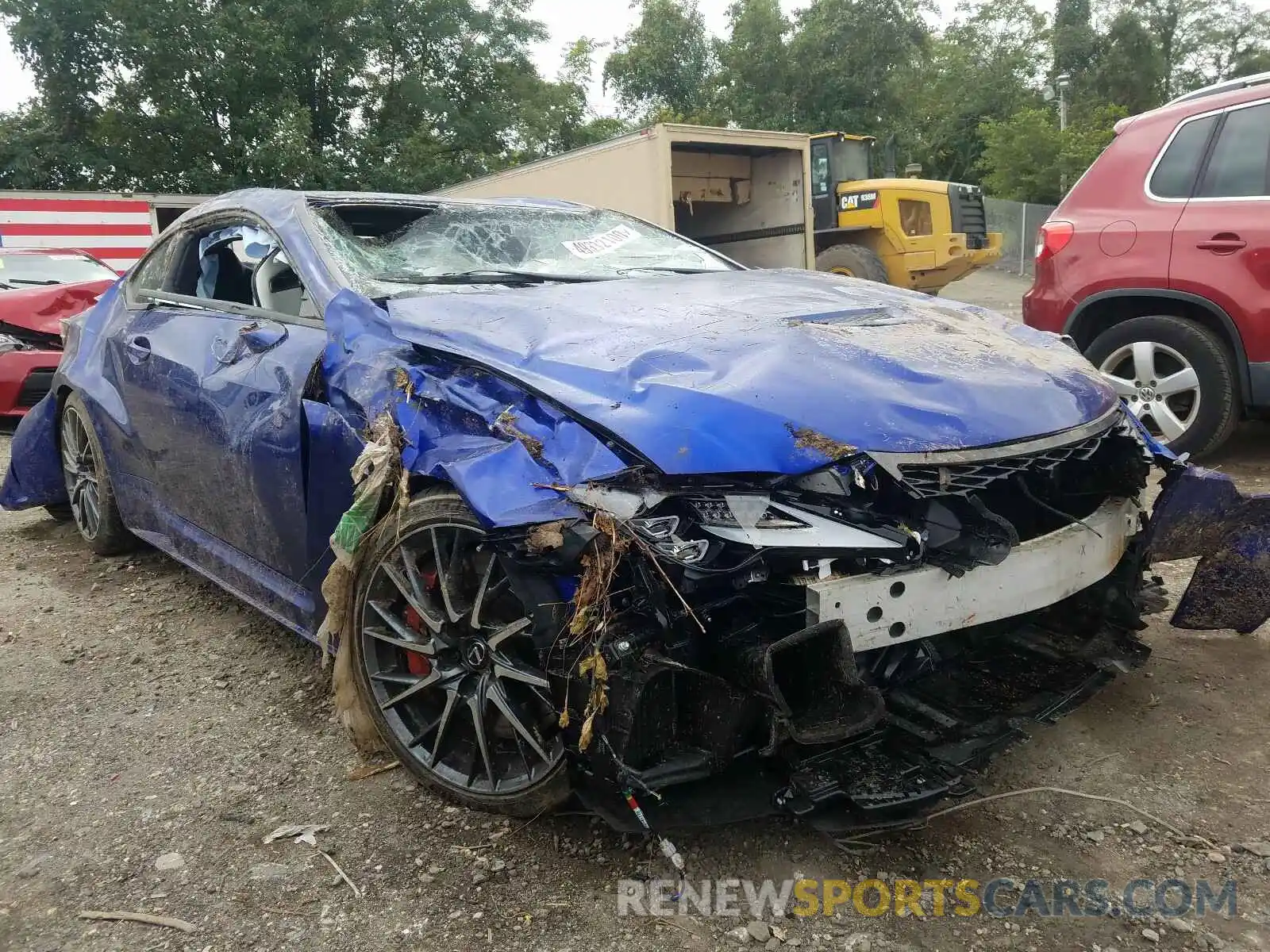 1 Photograph of a damaged car JTHDP5BC6L5007400 LEXUS RC 2020