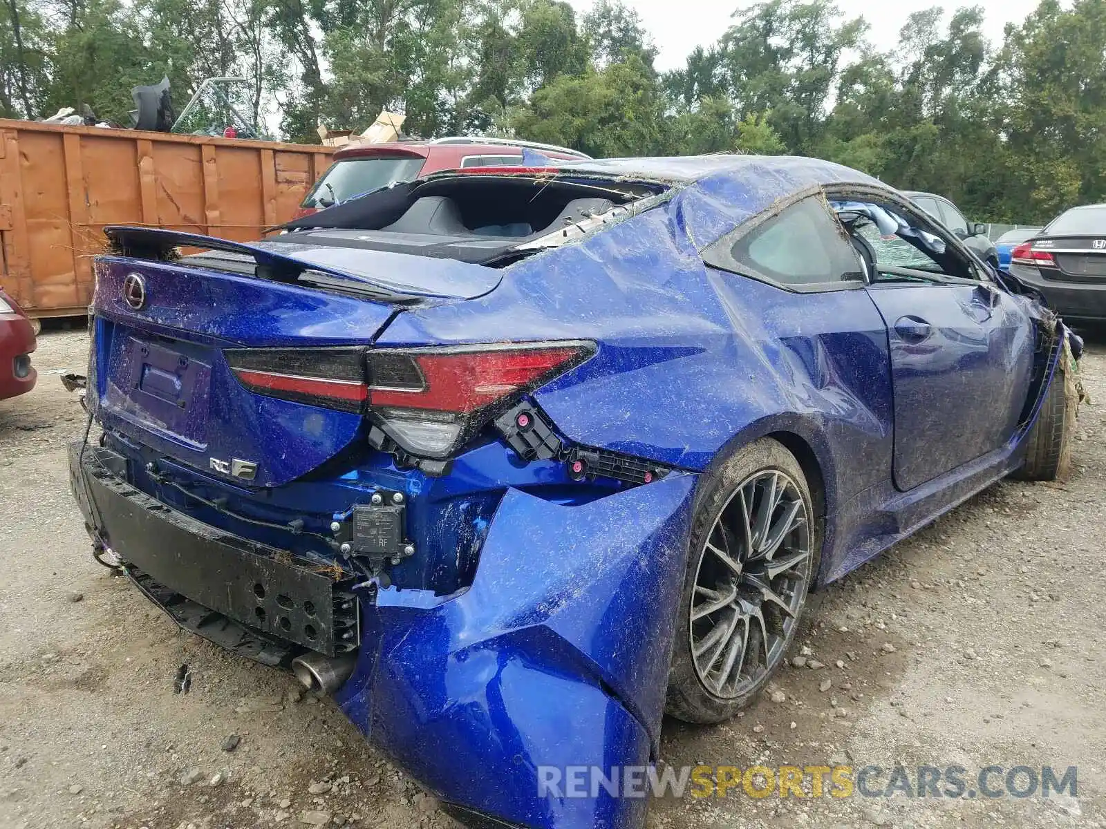 4 Photograph of a damaged car JTHDP5BC6L5007400 LEXUS RC 2020