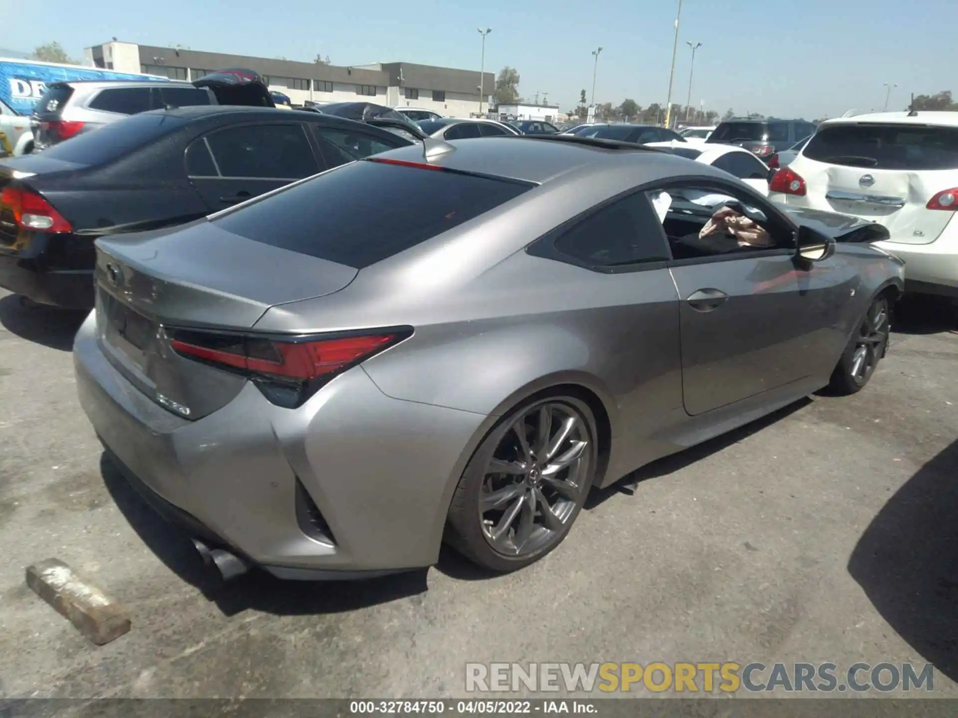 4 Фотография поврежденного автомобиля JTHGZ5BC0L5022904 LEXUS RC 2020