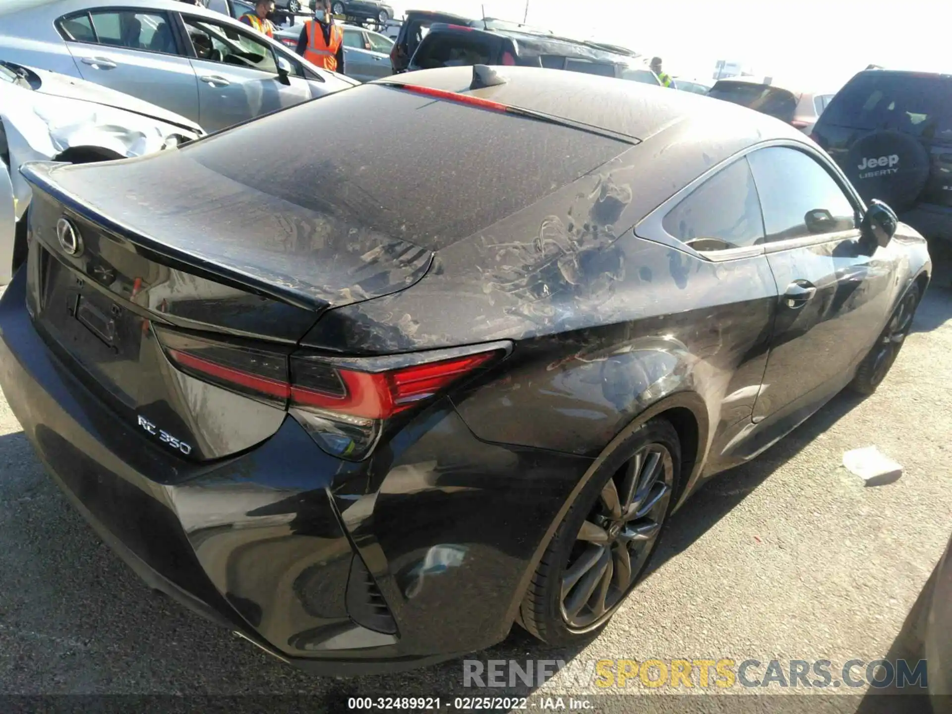 4 Photograph of a damaged car JTHGZ5BC2L5022211 LEXUS RC 2020