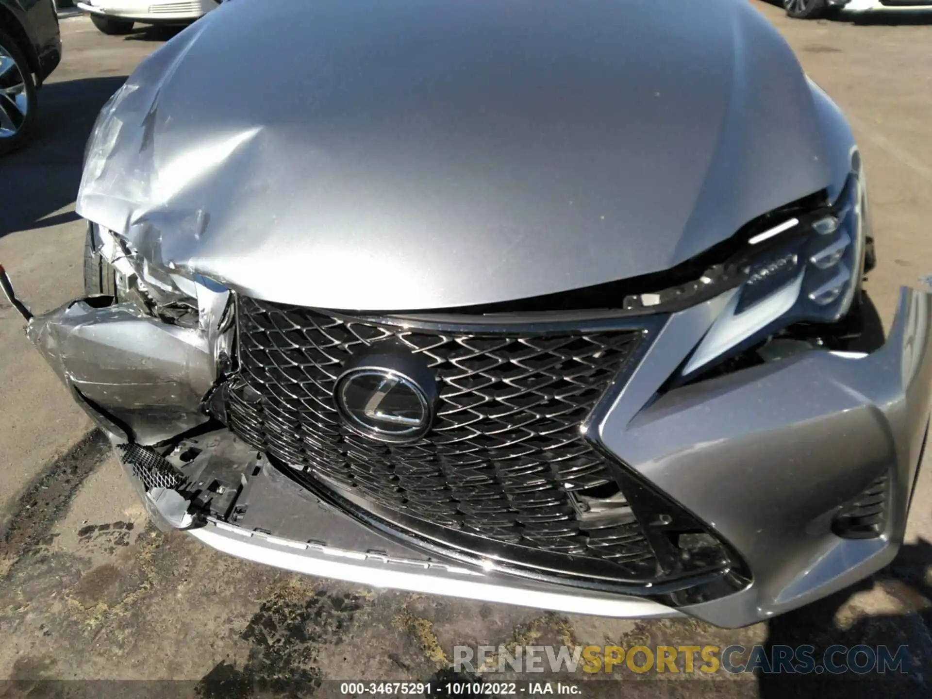 6 Photograph of a damaged car JTHGZ5BC3L5021911 LEXUS RC 2020