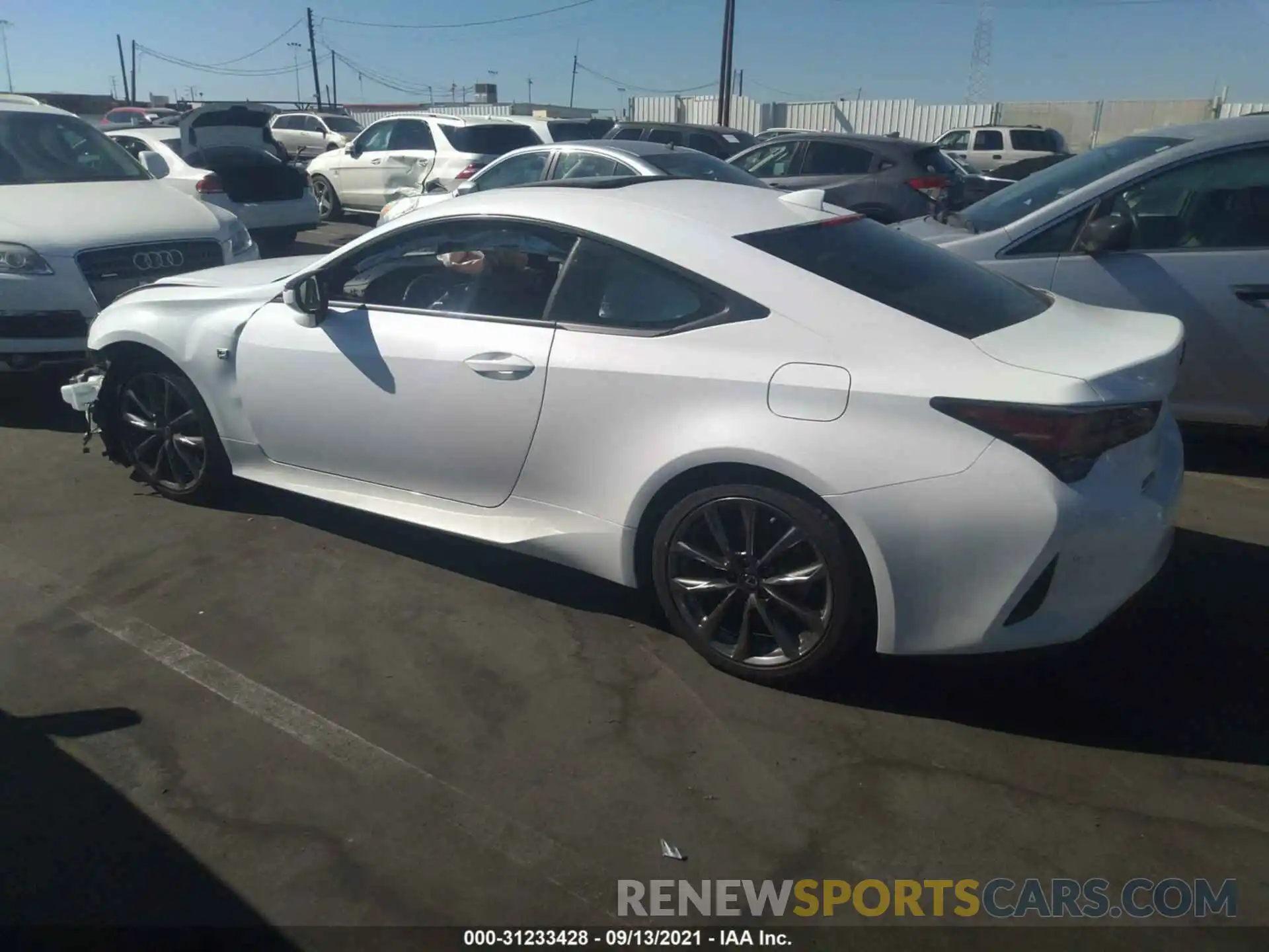 3 Photograph of a damaged car JTHGZ5BC4L5022873 LEXUS RC 2020