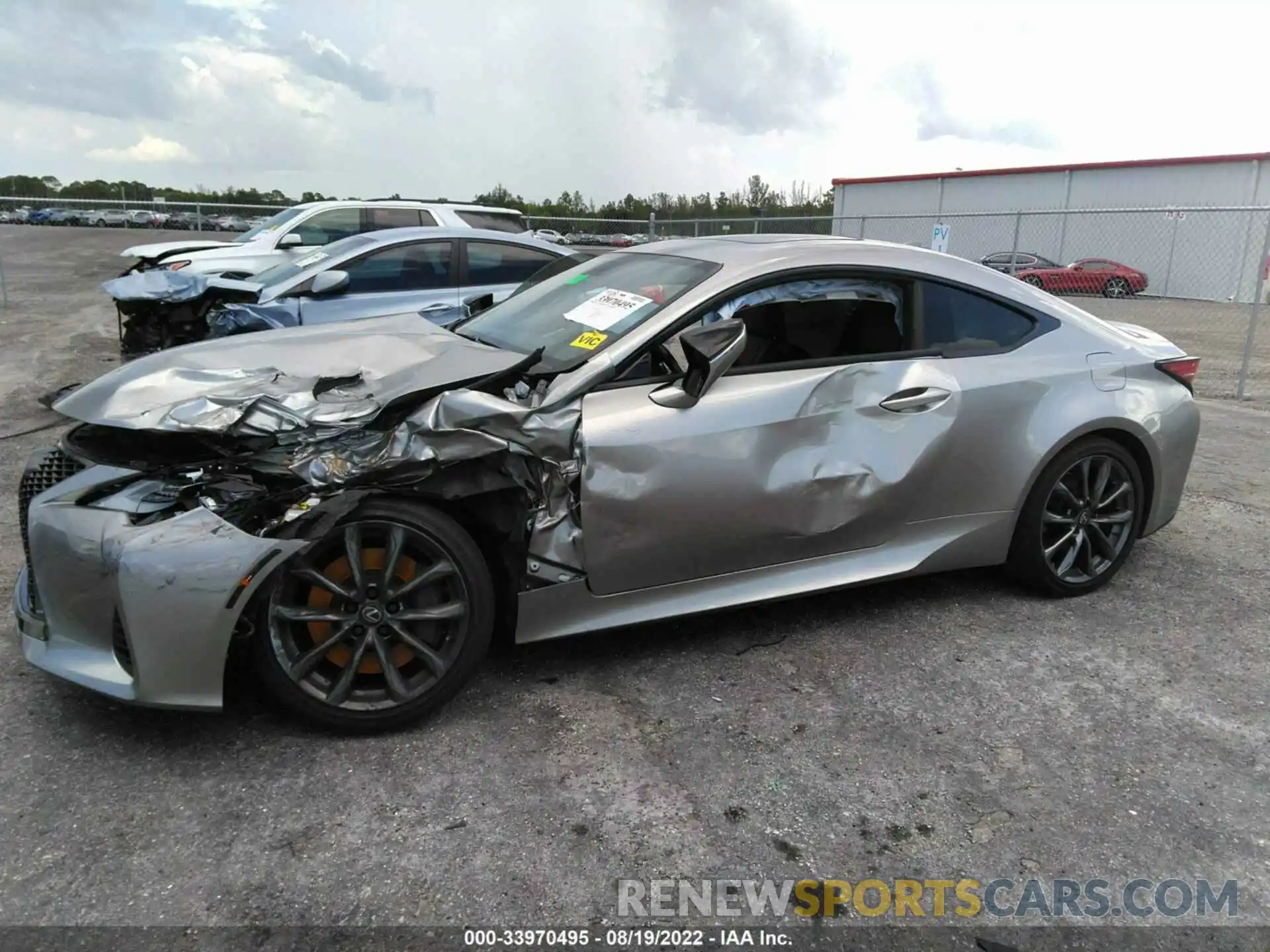 6 Photograph of a damaged car JTHGZ5BC7L5021829 LEXUS RC 2020