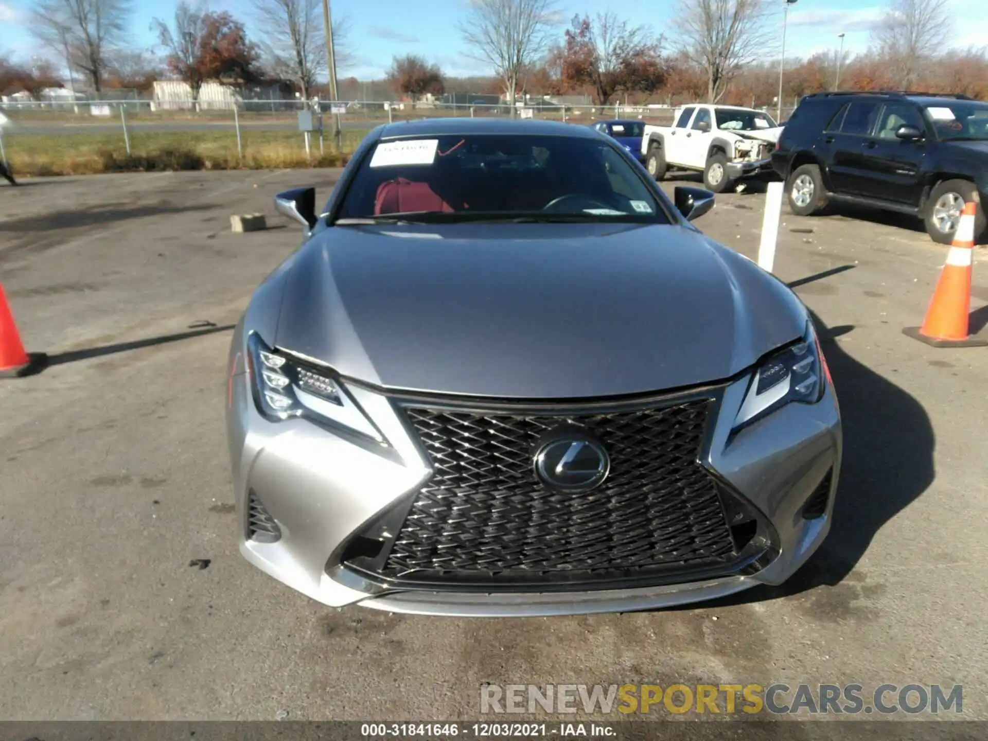 6 Фотография поврежденного автомобиля JTHGZ5DCXL5010465 LEXUS RC 2020