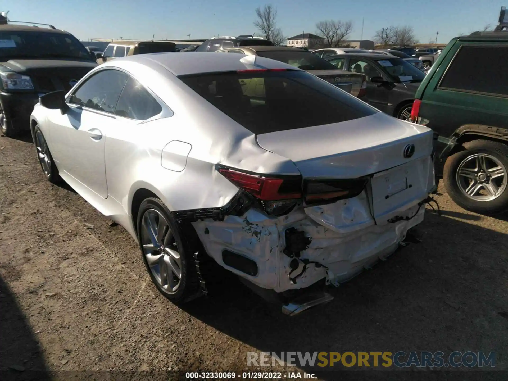 3 Photograph of a damaged car JTHAA5BC9M5011270 LEXUS RC 2021