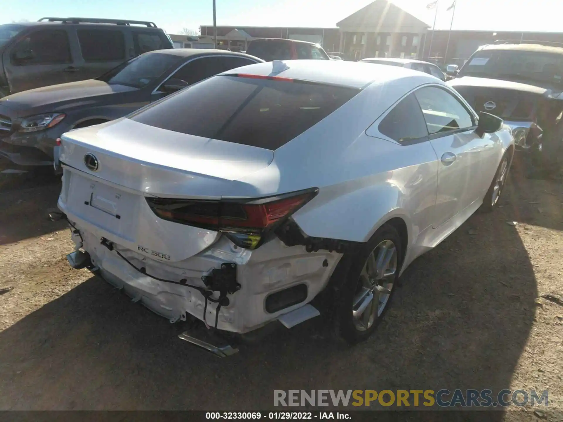 4 Photograph of a damaged car JTHAA5BC9M5011270 LEXUS RC 2021