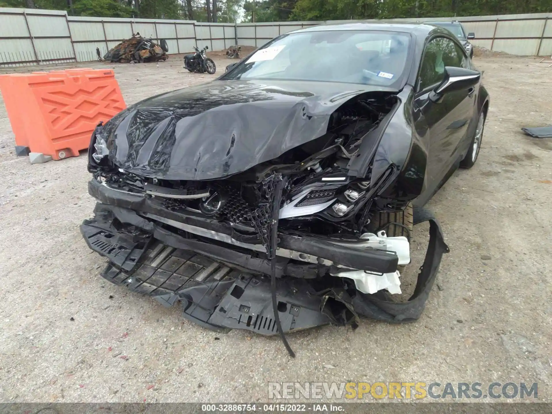 6 Photograph of a damaged car JTHDZ5BC7M5023309 LEXUS RC 2021