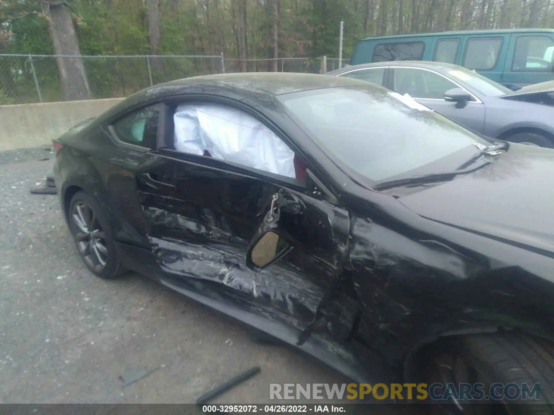 6 Photograph of a damaged car JTHG85EC4M5006432 LEXUS RC 2021