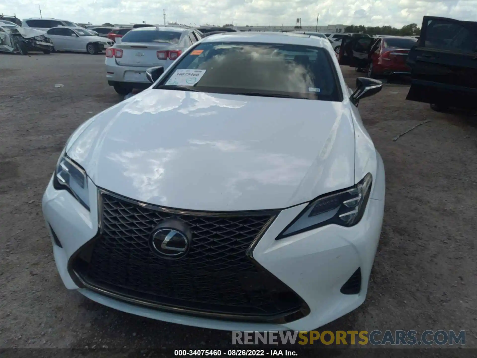 6 Photograph of a damaged car JTHGZ5BC5M5023547 LEXUS RC 2021