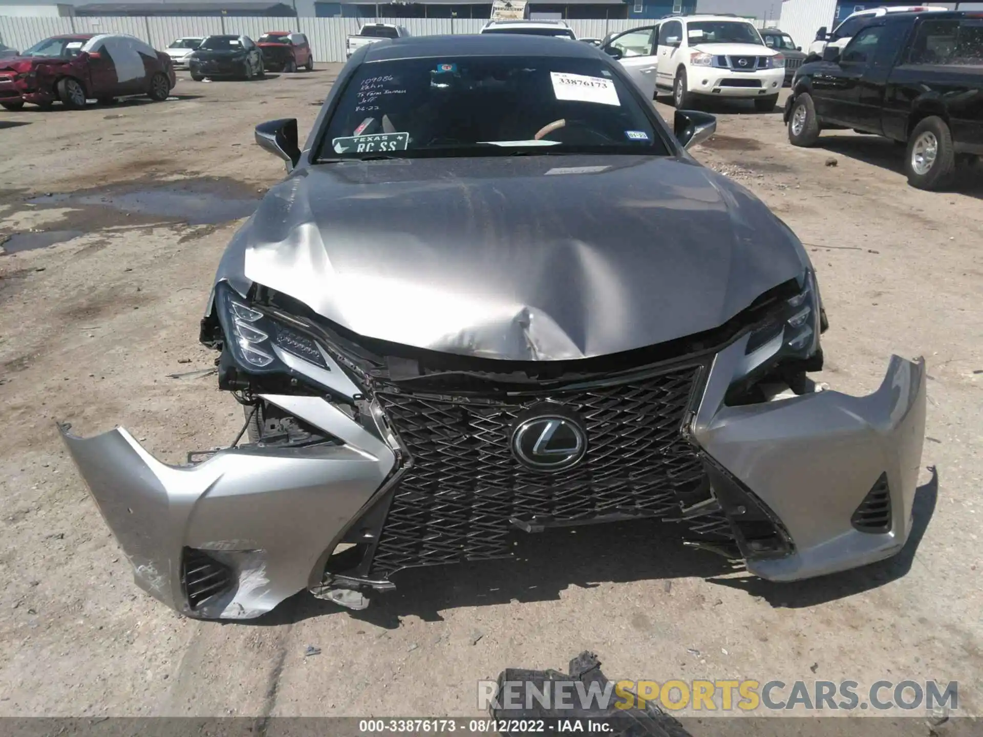 6 Photograph of a damaged car JTHGZ5BC6M5023332 LEXUS RC 2021