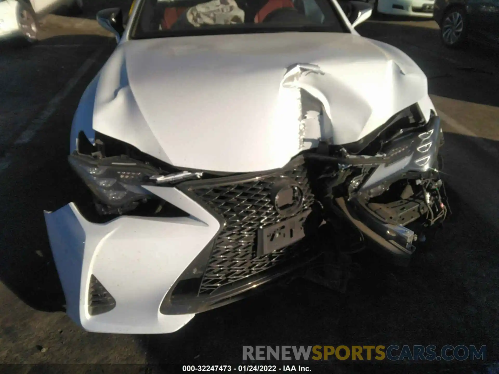 6 Photograph of a damaged car JTHGZ5BC9M5023518 LEXUS RC 2021