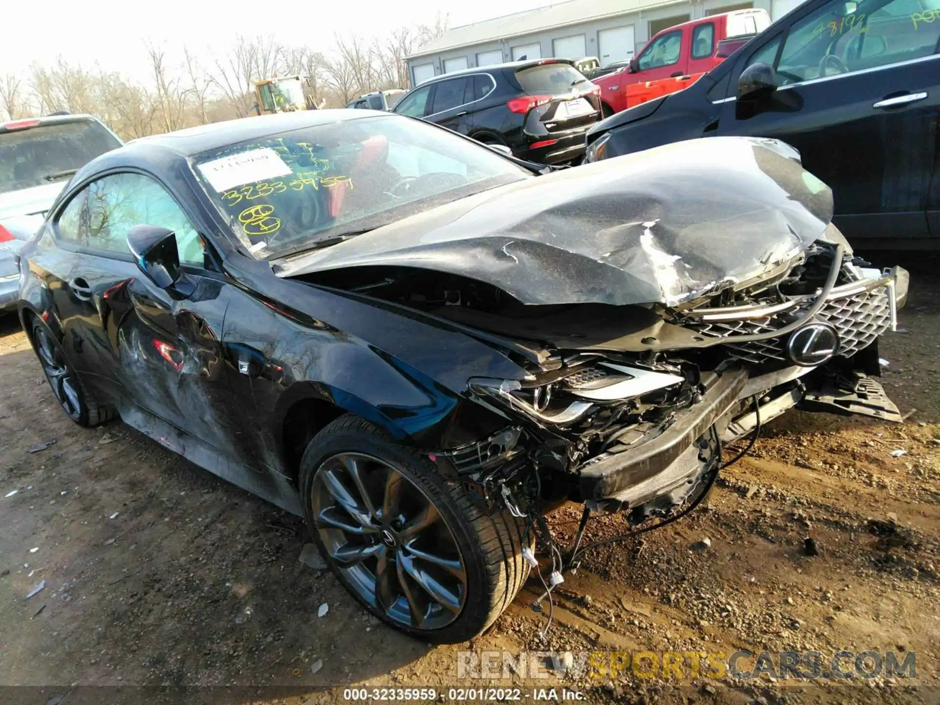 6 Photograph of a damaged car JTHGZ5DC5M5011136 LEXUS RC 2021