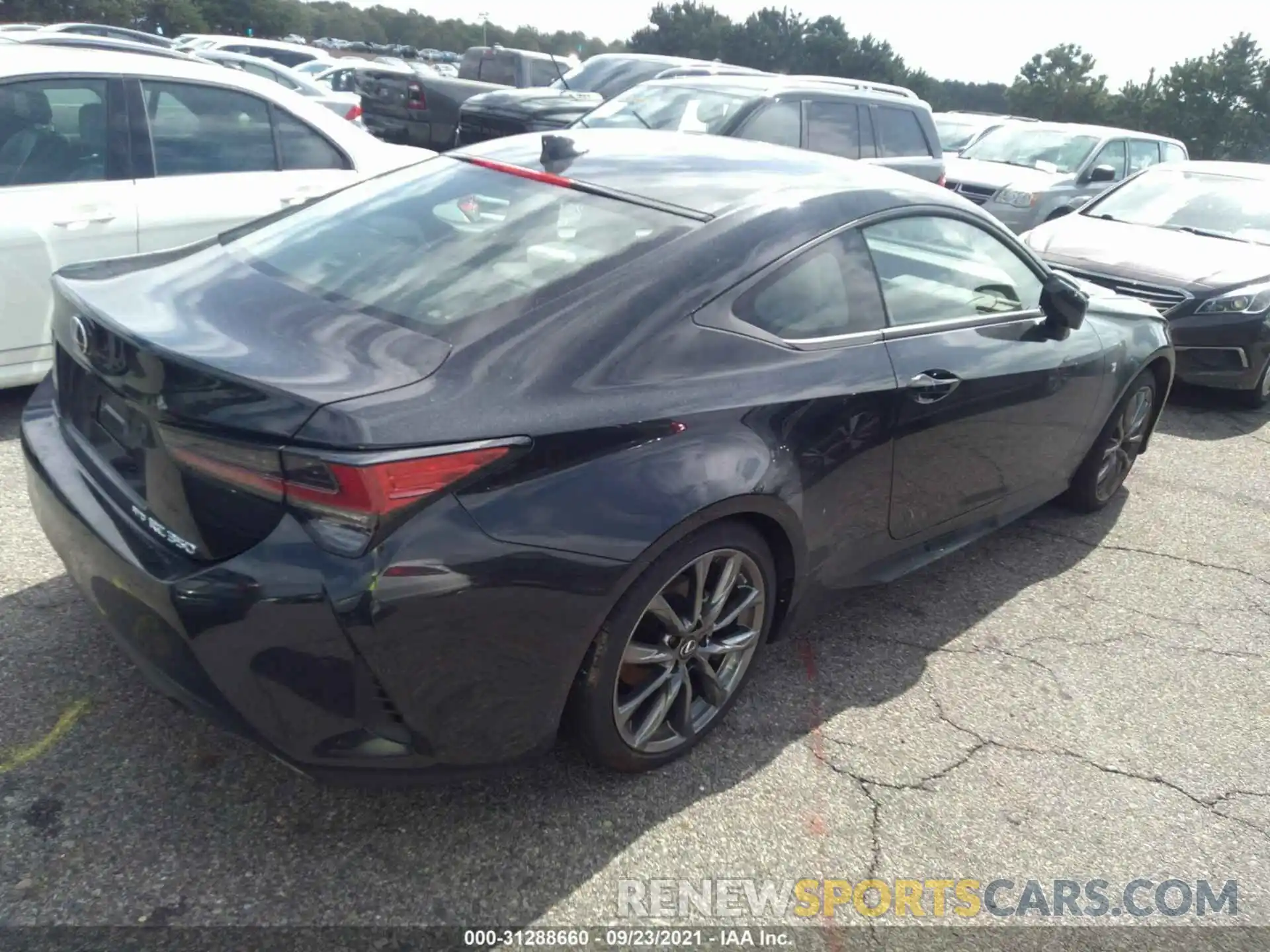 4 Photograph of a damaged car JTHGZ5DC9M5010944 LEXUS RC 2021