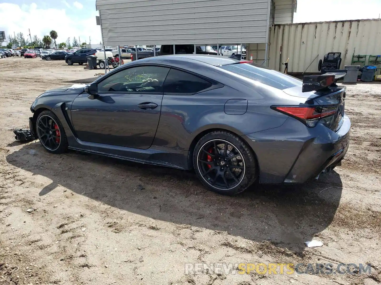 3 Photograph of a damaged car JTHYP5BC3M5008149 LEXUS RC 2021