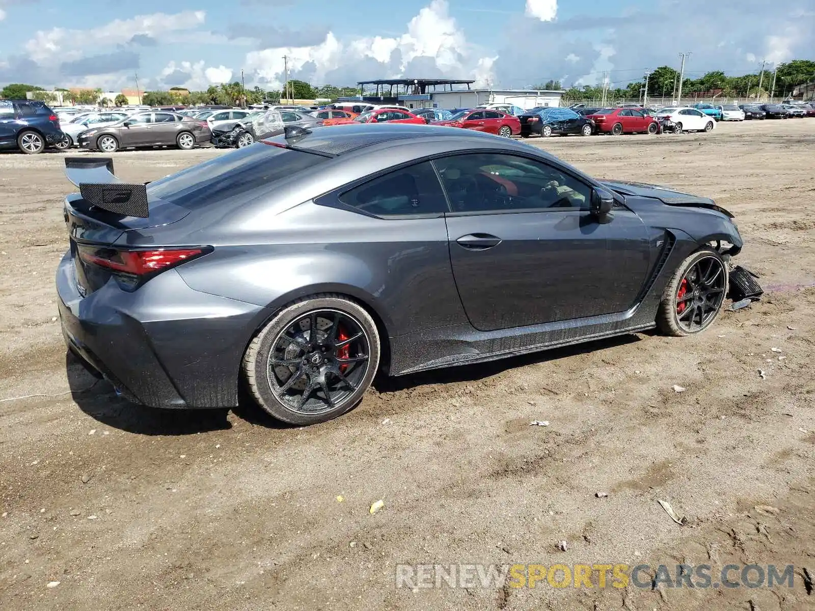 4 Photograph of a damaged car JTHYP5BC3M5008149 LEXUS RC 2021