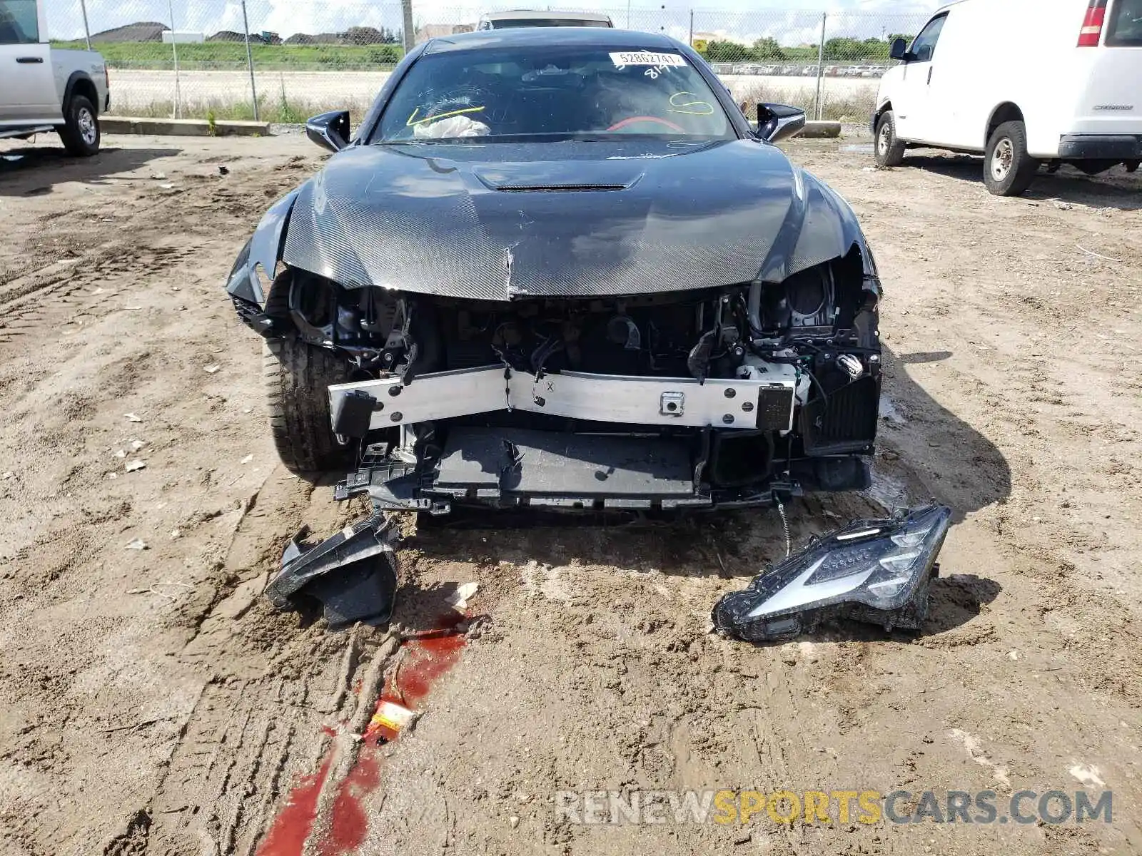 9 Photograph of a damaged car JTHYP5BC3M5008149 LEXUS RC 2021