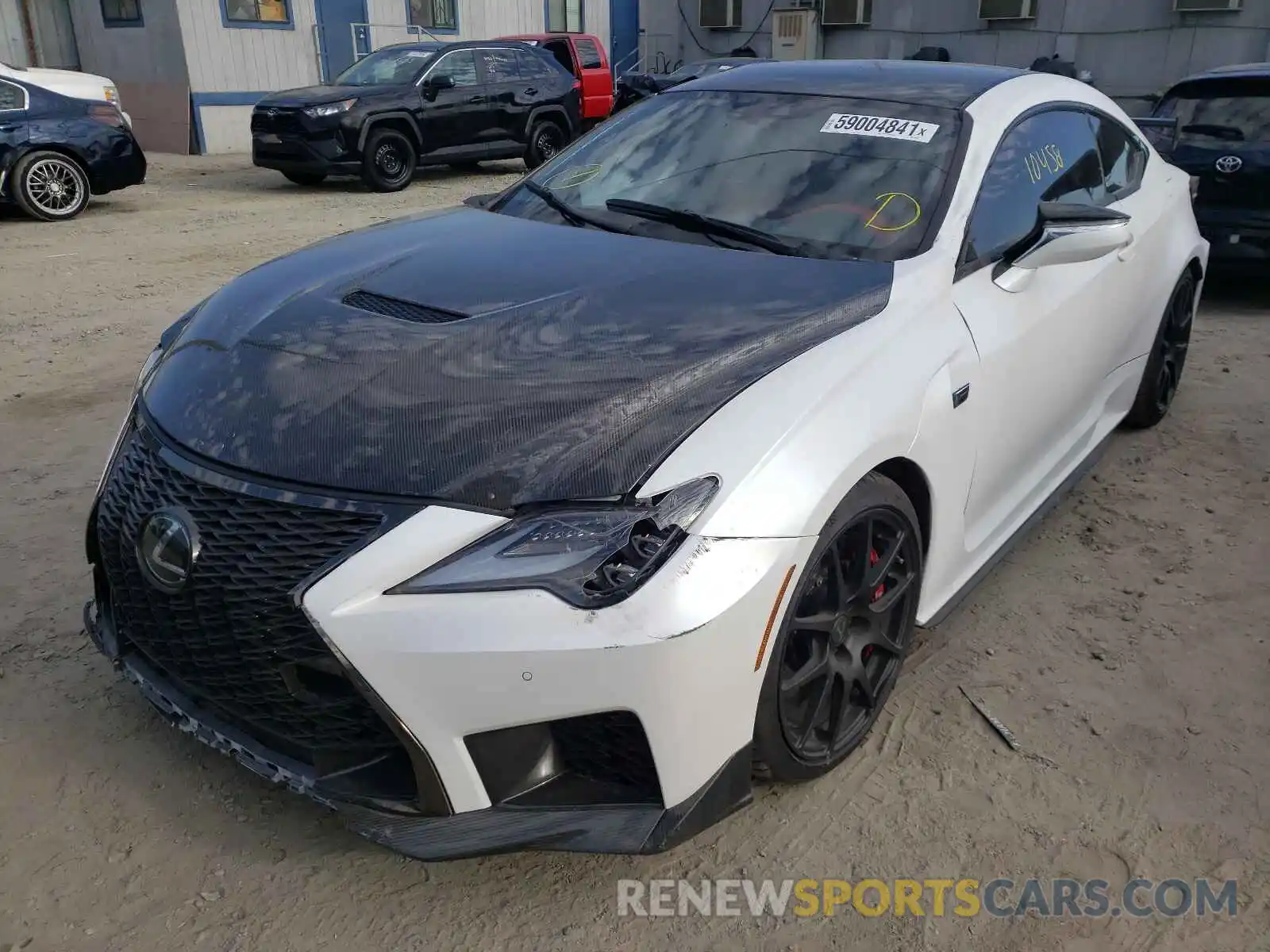 2 Photograph of a damaged car JTHYP5BC7M5008011 LEXUS RC 2021