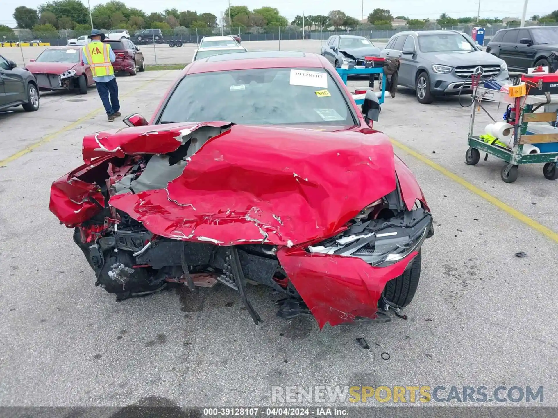 11 Фотография поврежденного автомобиля JTHHZ5BC5K5021685 LEXUS RC 350 2019