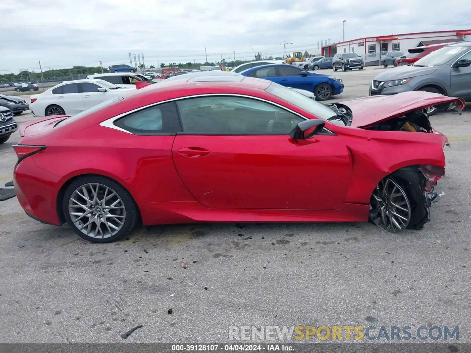 12 Photograph of a damaged car JTHHZ5BC5K5021685 LEXUS RC 350 2019