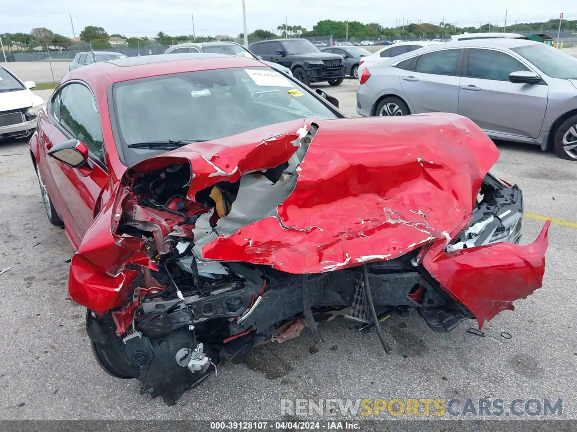 6 Photograph of a damaged car JTHHZ5BC5K5021685 LEXUS RC 350 2019