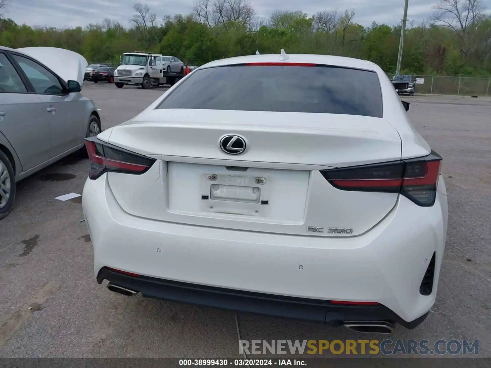 16 Photograph of a damaged car JTHHZ5BC7K5020487 LEXUS RC 350 2019