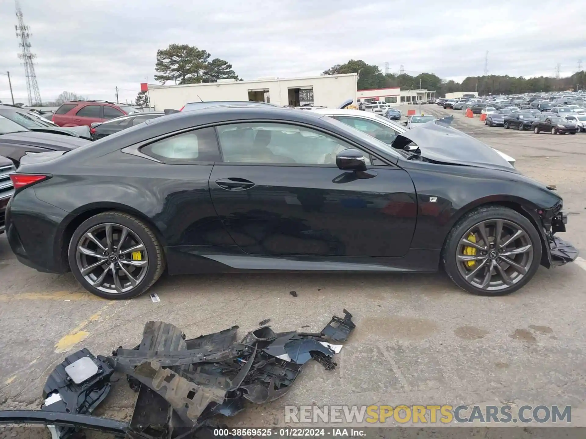 13 Photograph of a damaged car JTHGZ5BC6N5025809 LEXUS RC 350 2022