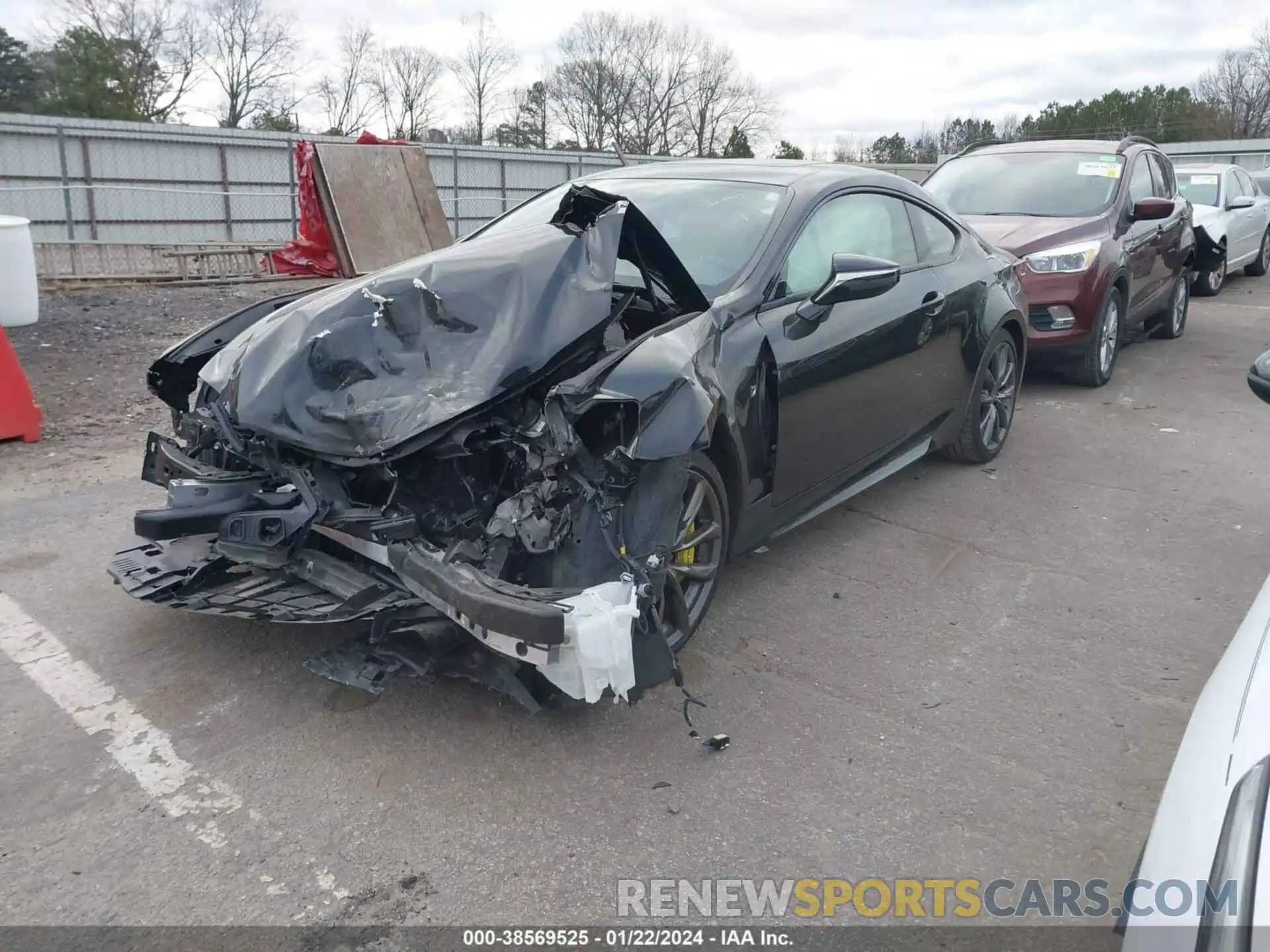 2 Photograph of a damaged car JTHGZ5BC6N5025809 LEXUS RC 350 2022