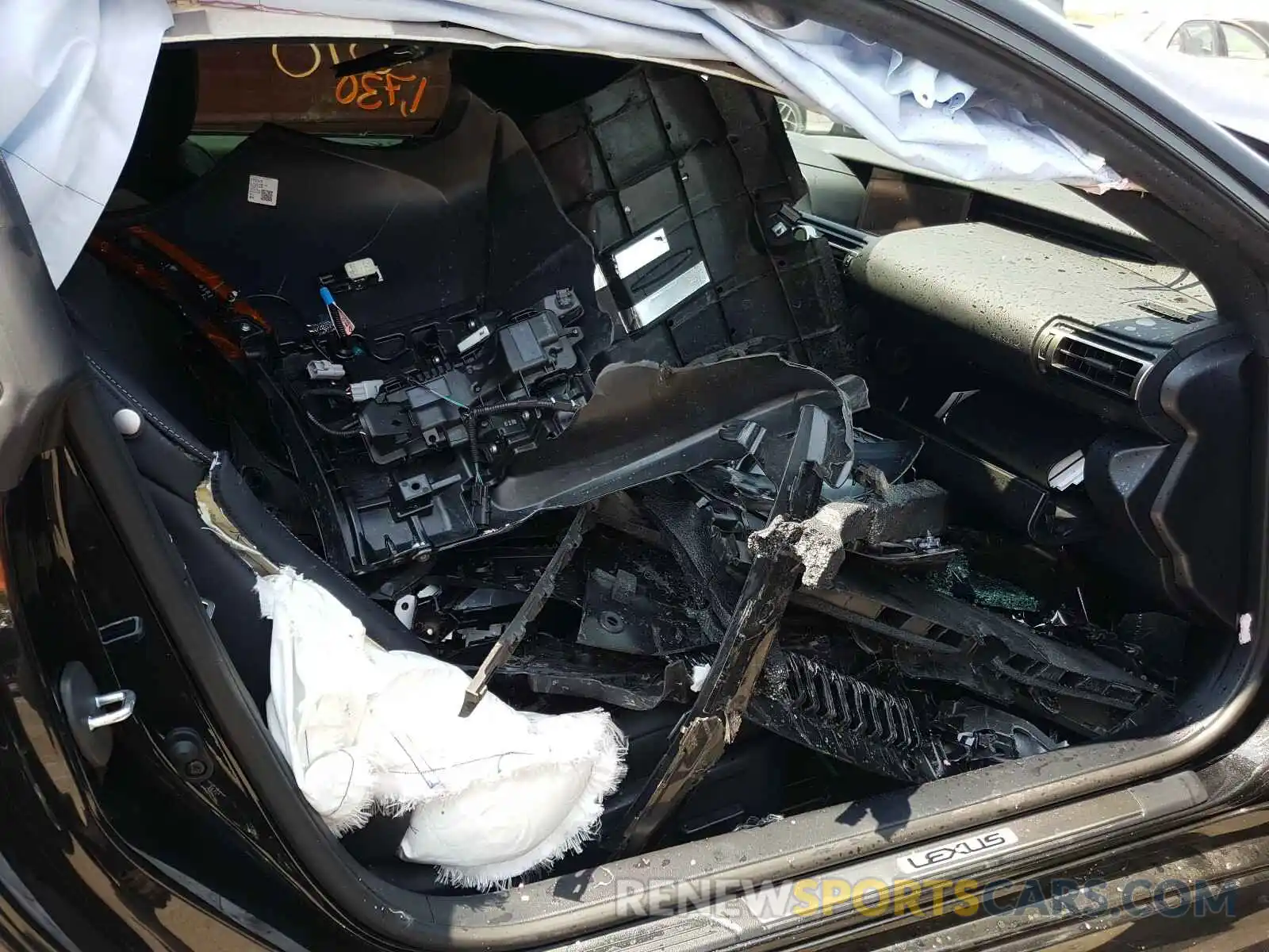 5 Фотография поврежденного автомобиля JTHGZ5BC8L5022388 LEXUS RC 350 F-S 2020