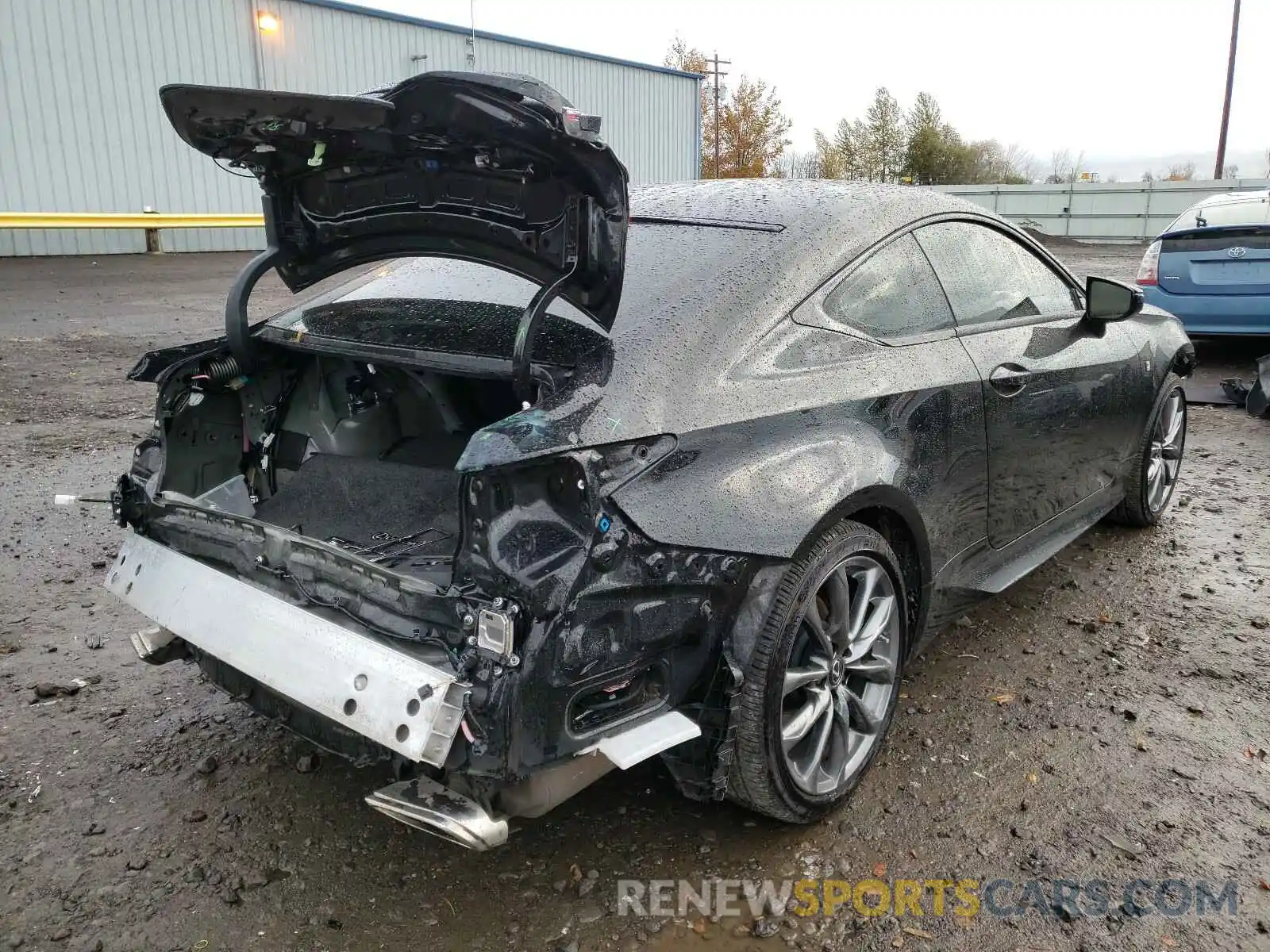 4 Фотография поврежденного автомобиля JTHGZ5DC5L5010082 LEXUS RC 350 F-S 2020