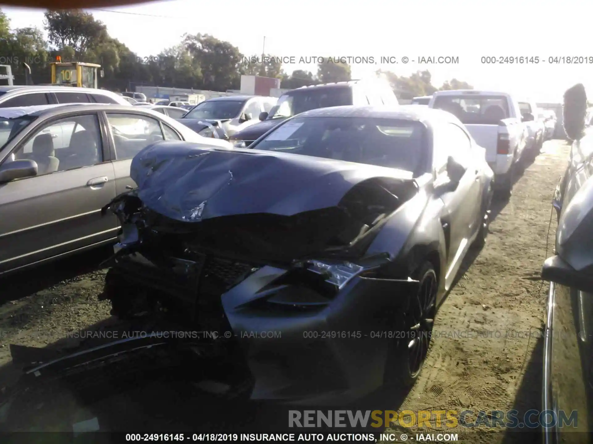 2 Photograph of a damaged car JTHHP5BC3K5006947 LEXUS RC-F 2019