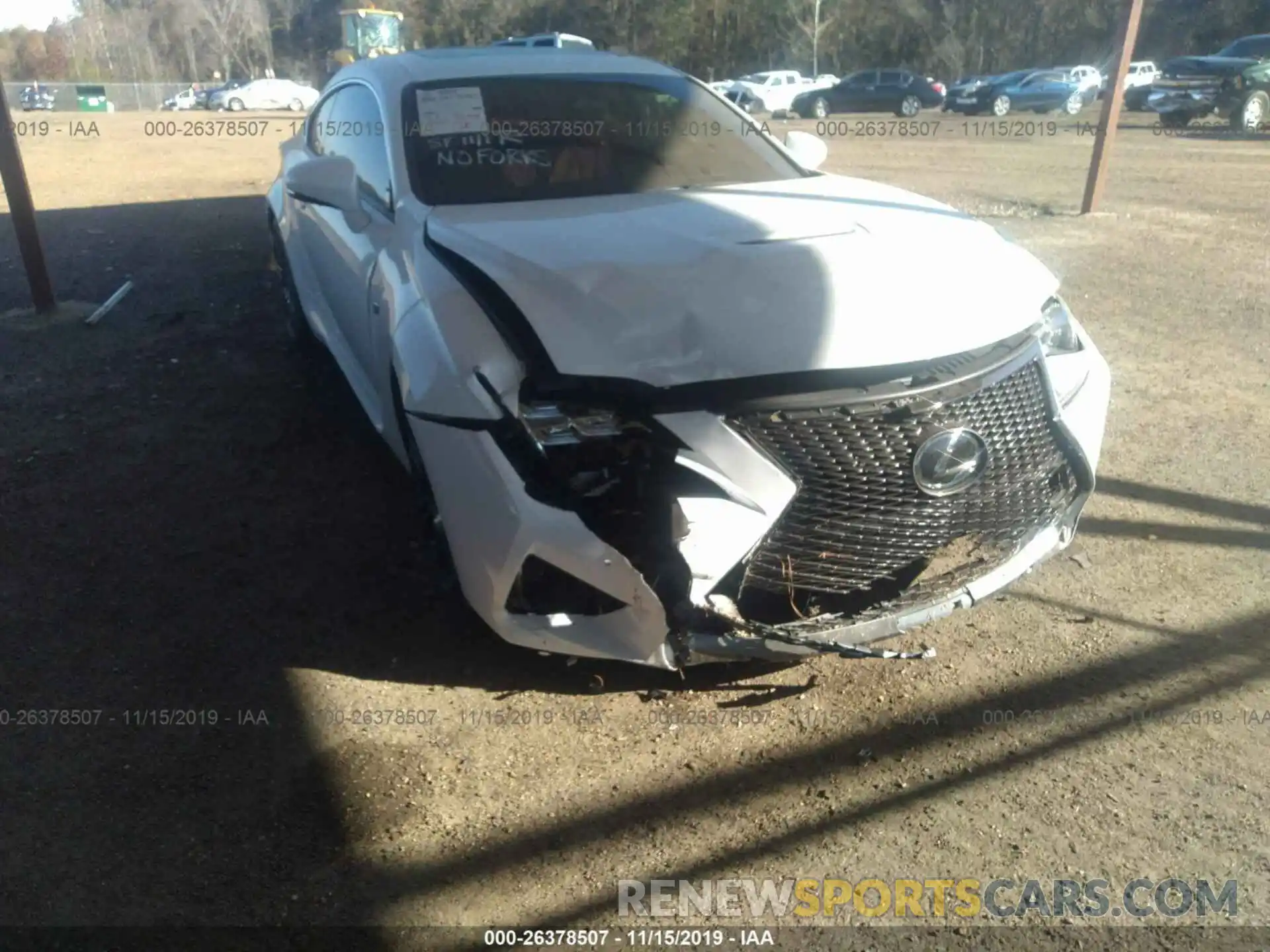 6 Photograph of a damaged car JTHHP5BC3K5007242 LEXUS RC-F 2019