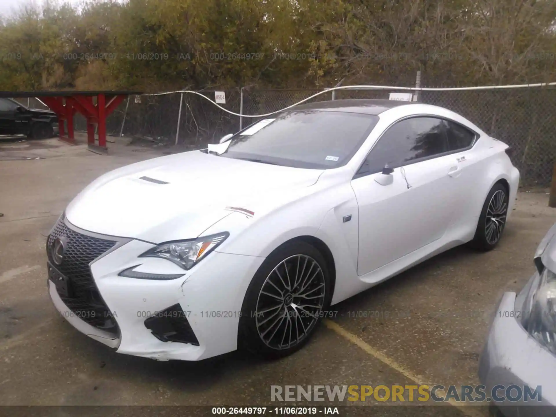 2 Photograph of a damaged car JTHHP5BCXK5007285 LEXUS RC-F 2019