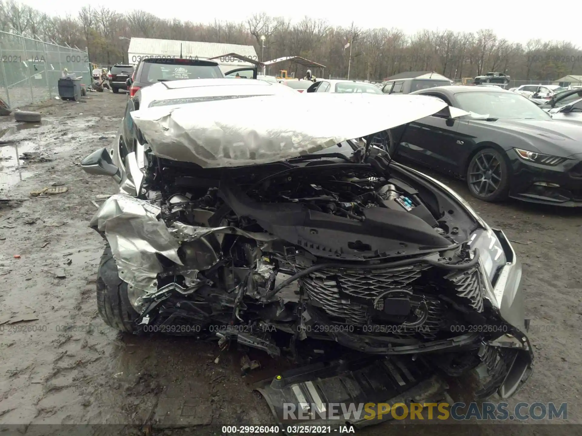 6 Photograph of a damaged car JTHDP5BC3L5007550 LEXUS RC F 2020