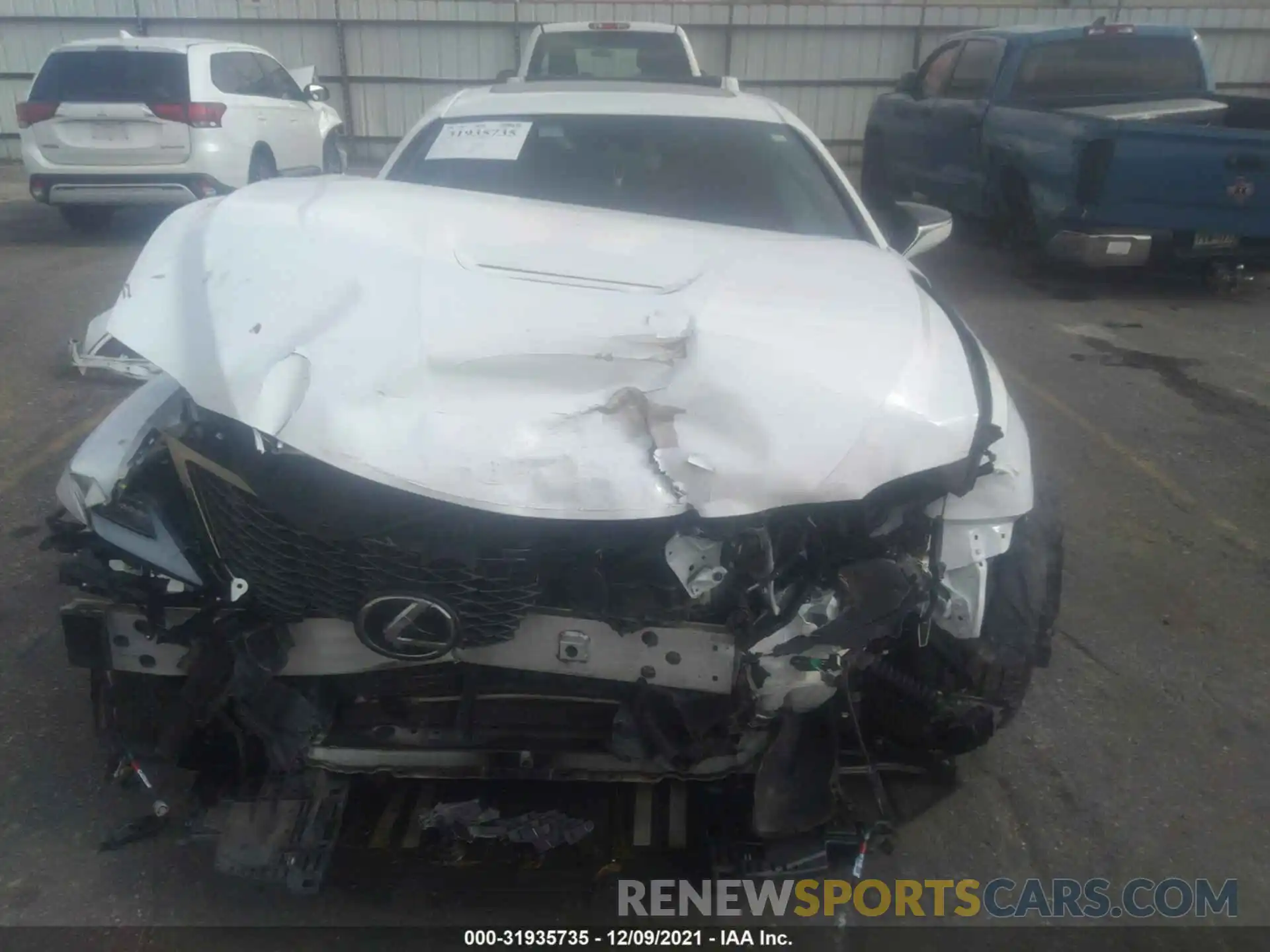 6 Photograph of a damaged car JTHDP5BCXL5007870 LEXUS RC F 2020