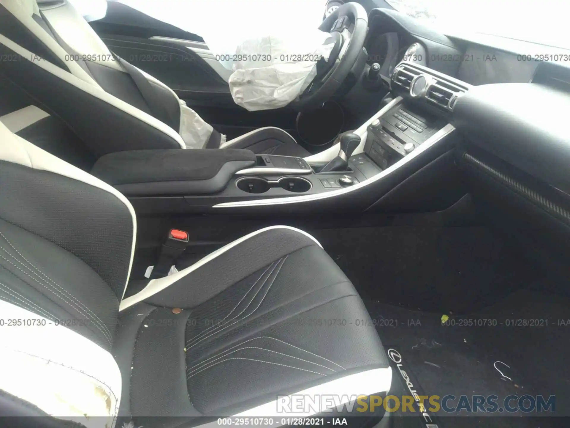 5 Photograph of a damaged car JTHJP5BCXL5007631 LEXUS RC F 2020