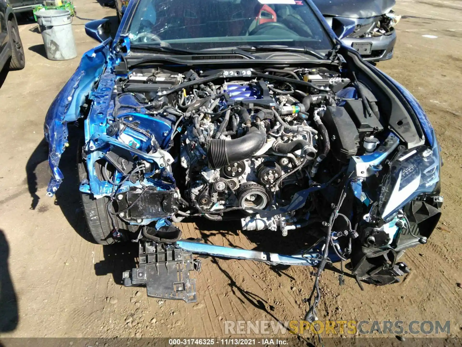 6 Photograph of a damaged car JTHJP5BC7M5008219 LEXUS RC F 2021